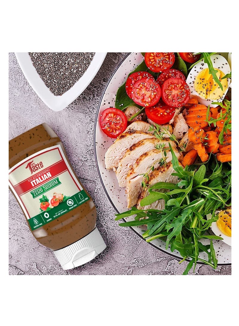 Mrs Taste Salad Dressing Italian Zero Sodium 10 Floz 300ml - Image 4