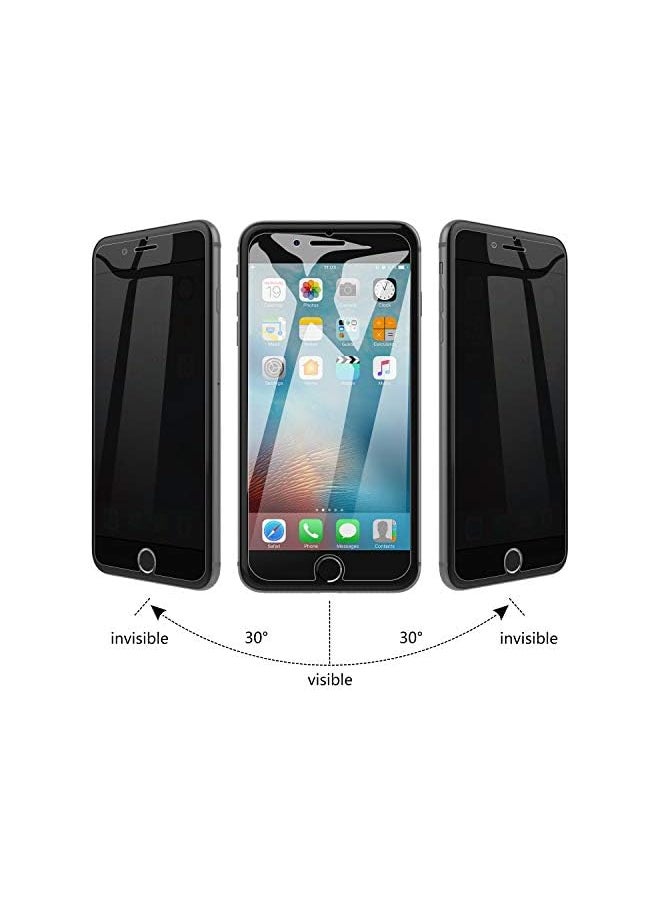 Jetech Privacy Screen Protector for iPhone SE 3/2 (2022/2020 Edition), iPhone 8 and iPhone 7, Anti-Spy Tempered Glass Film, 2-Pack  - Image 4