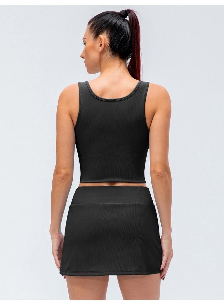 Loquat - New Sports Tennis Vest and Skirt Suit - Image 1