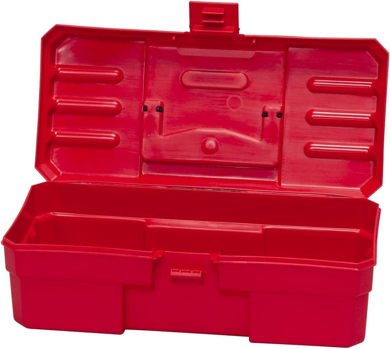 Akro-Mils 12-Inch ProBox Plastic Toolbox for Tools, Hobby or Craft Storage Toolbox, Model 09912, (12-Inch x 5-1/2-Inch x 4-Inch), Red - Image 4