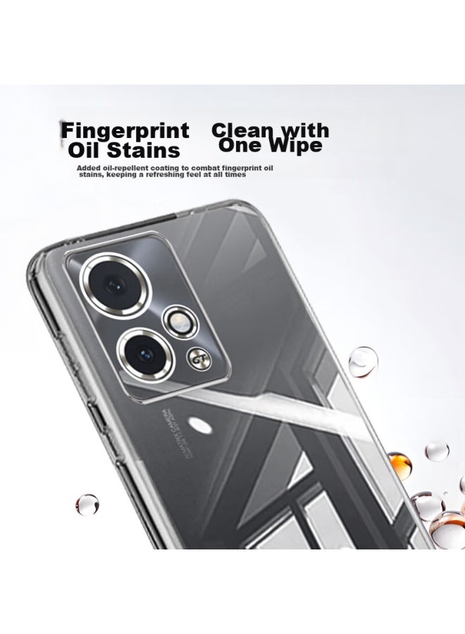 Koolife Phone Case For Honor 90gt, Protective Cover For Huawei Honor 90gt, Full Lens Protection, Simple Skin-friendly Transparent Soft Shell, Fingerprint-resistant Back Cover - Image 5