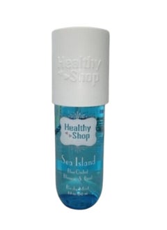 Healthy shop Luxurious Women's Body Mist with blue orchid blossom and basil - 240 ml | Long-Lasting Fragrance | Irresistible Freshness and Unique Scent  - Image 2