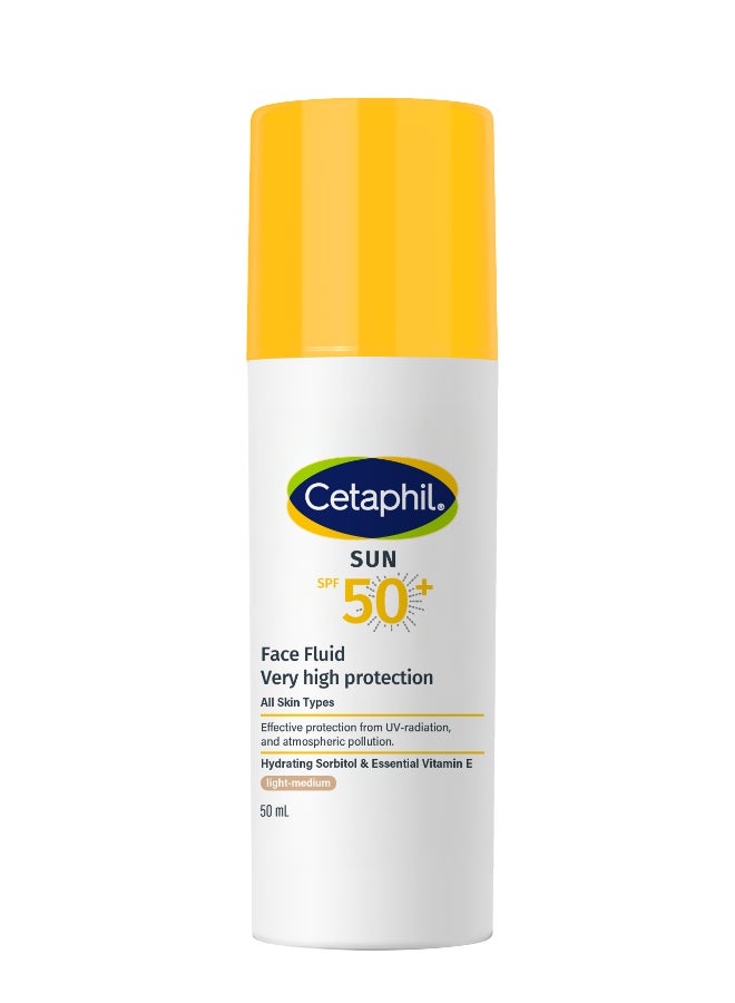 سيتافيل Tinted Sun 50SPF سائل وجه ذو حماية عالية جدًا - متوسط فاتح - Image 1