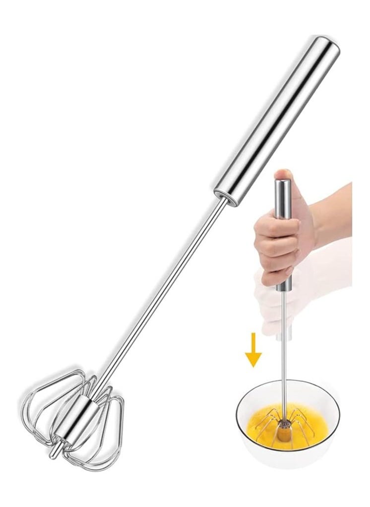 Semi-Automatic Steel Egg Whisk, Hand Push Rotary Mixer Stirrer for Blending, Whisking, Egg Beating and Stirring For Home Blending - pzsku/Z9C3630B873D44331F9F6Z/45/_/1712820343/d08f28ed-5a4a-48d8-9e35-2f2205c30412