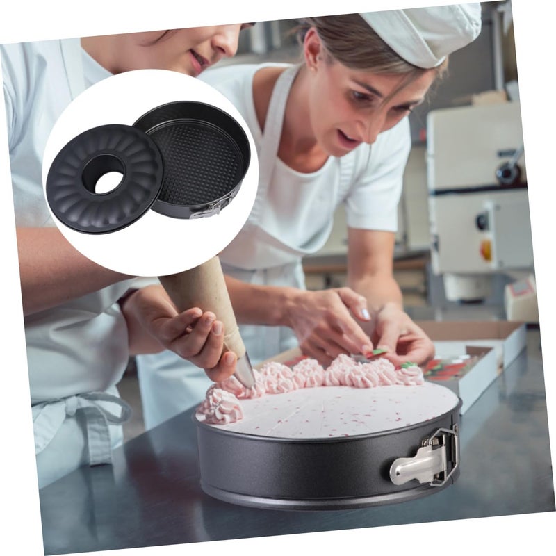 24cm Round Nonstick Carbon Steel Chimney Cake Baking Pan Mold Kitchen Accessories - Image 5
