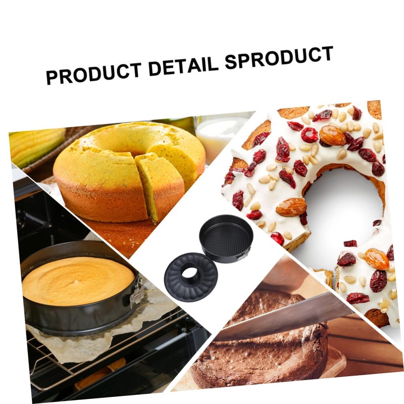 24cm Round Nonstick Carbon Steel Chimney Cake Baking Pan Mold Kitchen Accessories - Image 4