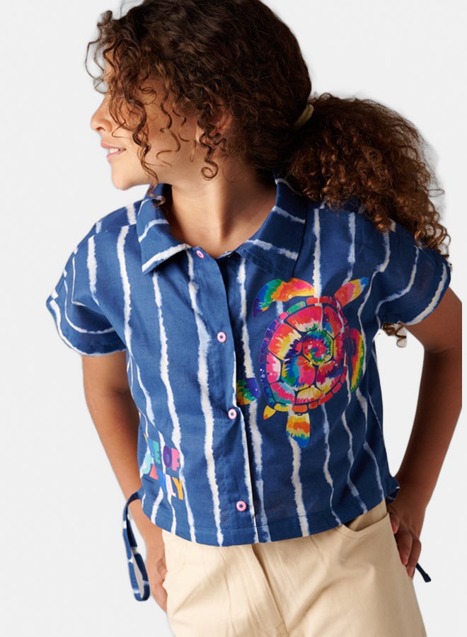 جودي ميني بلوزه مقلم - Image 4