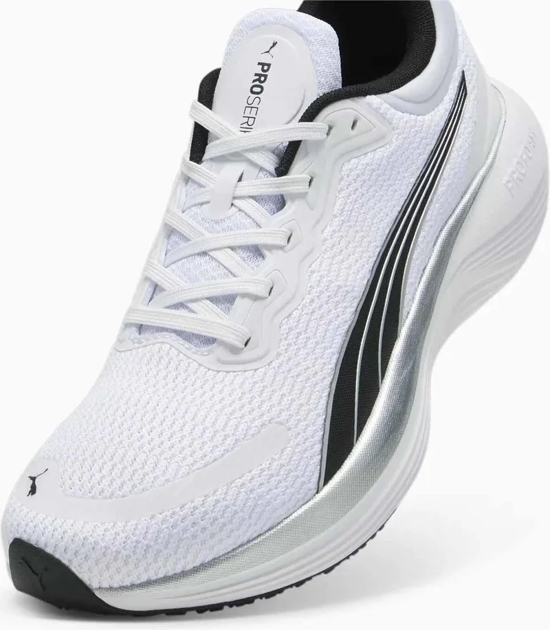 PUMA Unisex Sports Shoes Scend Pro Unisex Sneaker Shoes 378776-18 White-Black