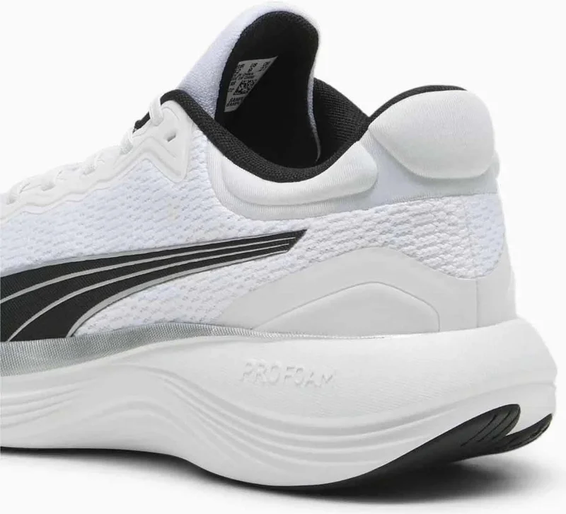 PUMA Unisex Sports Shoes Scend Pro Unisex Sneaker Shoes 378776-18 White-Black