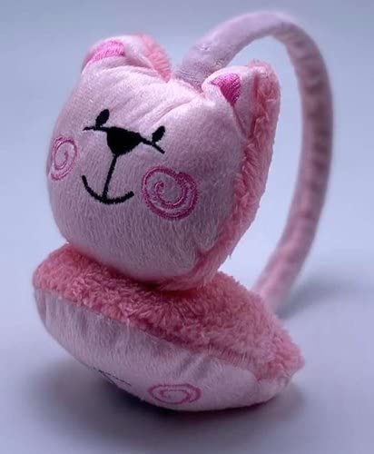 CLOTHERA Kids pack of 2 Kitty Design Winter Warm Earmuffs (Random color) - Image 5