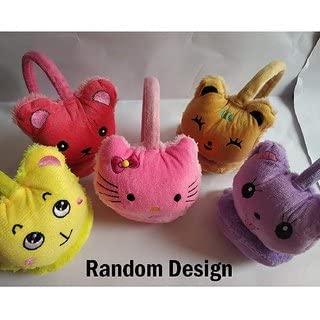 CLOTHERA Kids pack of 2 Kitty Design Winter Warm Earmuffs (Random color) - Image 3