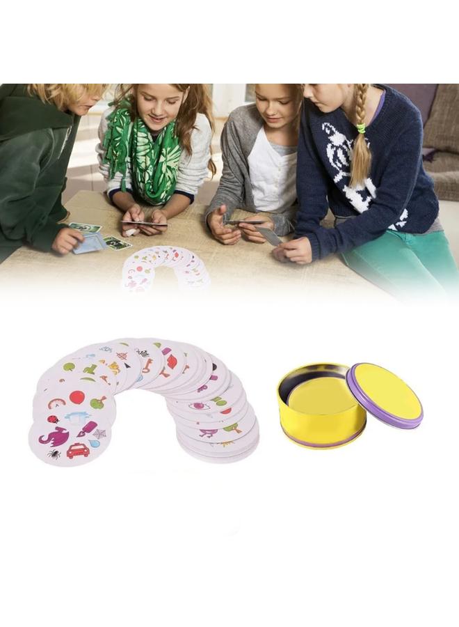 55Pcs Cards Board Game Easy to Play Fun Interactive Entertaining for Family Travel Party - Image 3