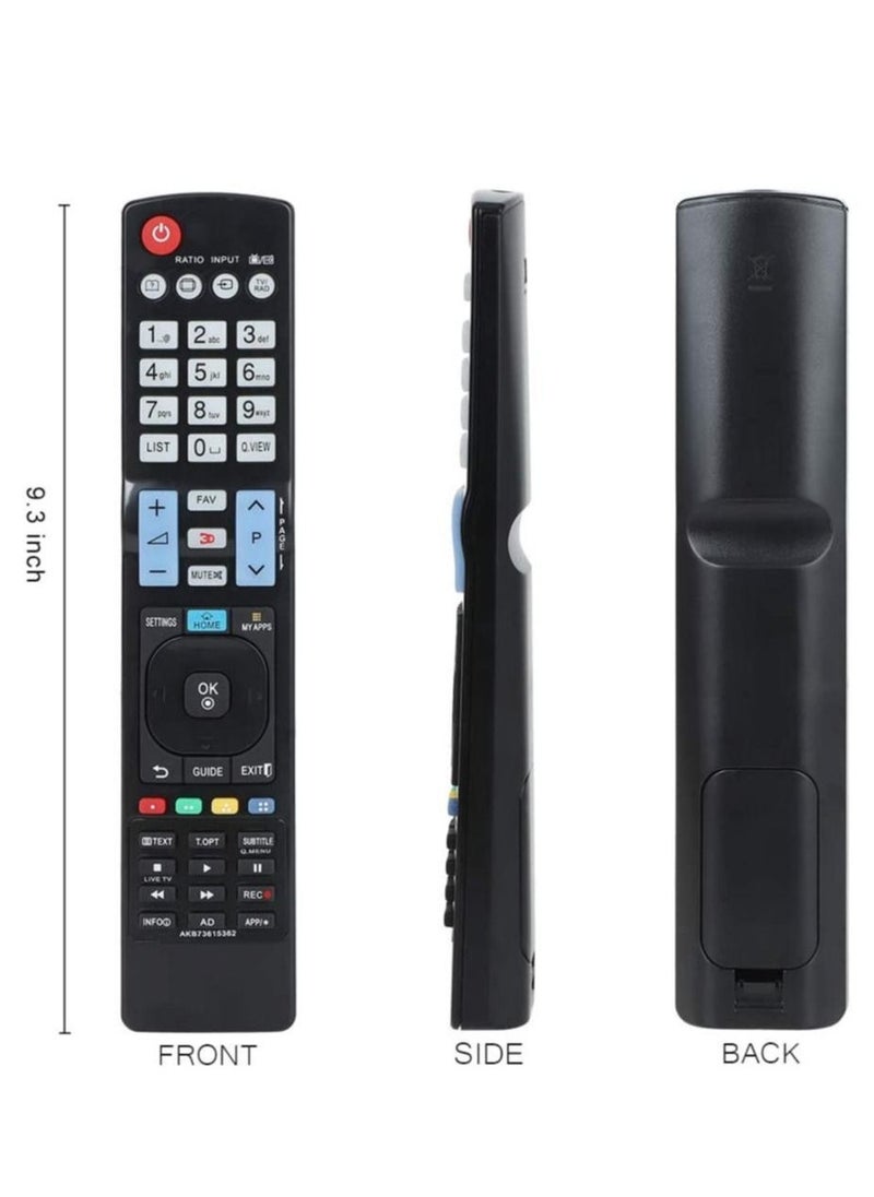 Raxoom Replacement Remote Control for LG 3D Smart Plasma LCD, LED, HDTV, TV, Suitable Models: AKB73615303, AKB73615362, AKB73615302, AKB73756542 - Image 4