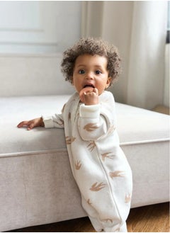 Generic Knitted Baby Romper “Swallows” – Unisex Cotton One-Piece Suit for Newborns, Ideal for Coming Home, Fall Walks & Photoshoots, Soft, Comfortable, Gender-Neutral  - Image 1