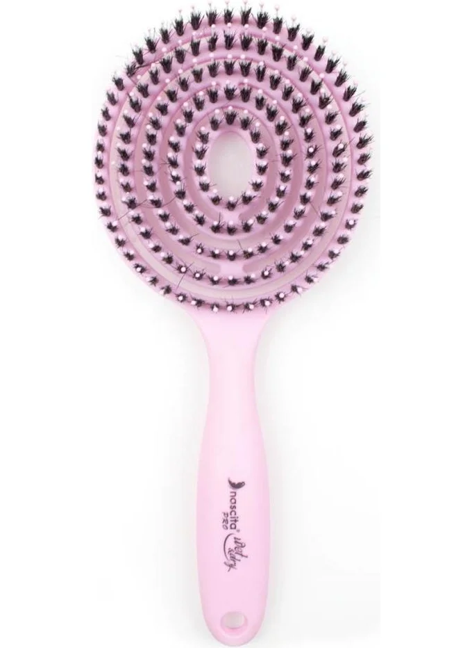 Nascita Pro Lollipop Lightening/Combing Brush - 12 Pink