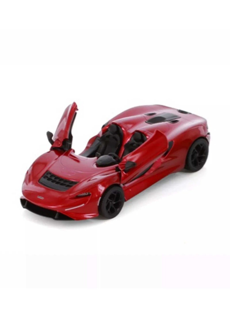 Kinsmart Door Openable 1:36 Scale Pull Back Action McLaren Elva Alloy Metal Diecast Collectible Toy Car  - Image 2
