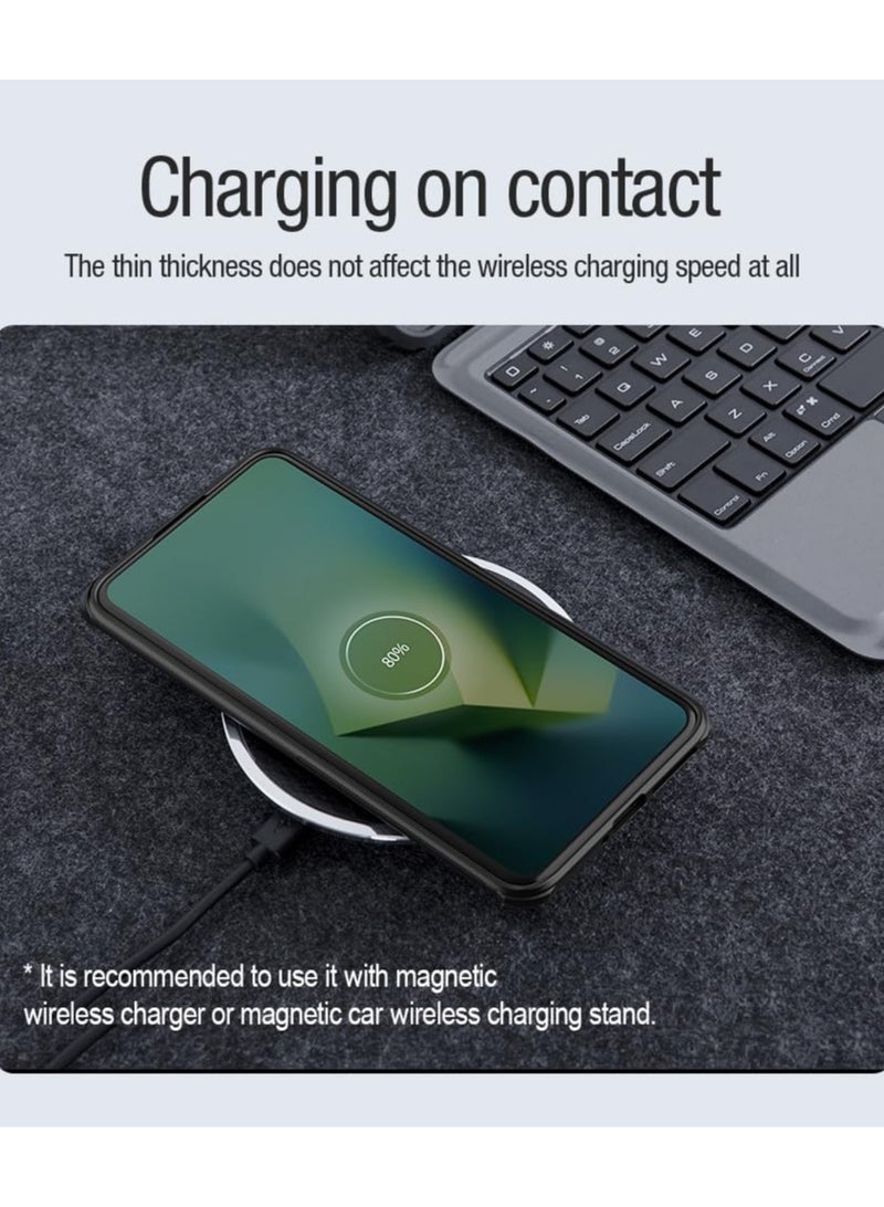 Nillkin Super Frosted Shield Pro Magnetic Series Cover Case Designed For Xiaomi Mi 14 Pro - Green - Image 2