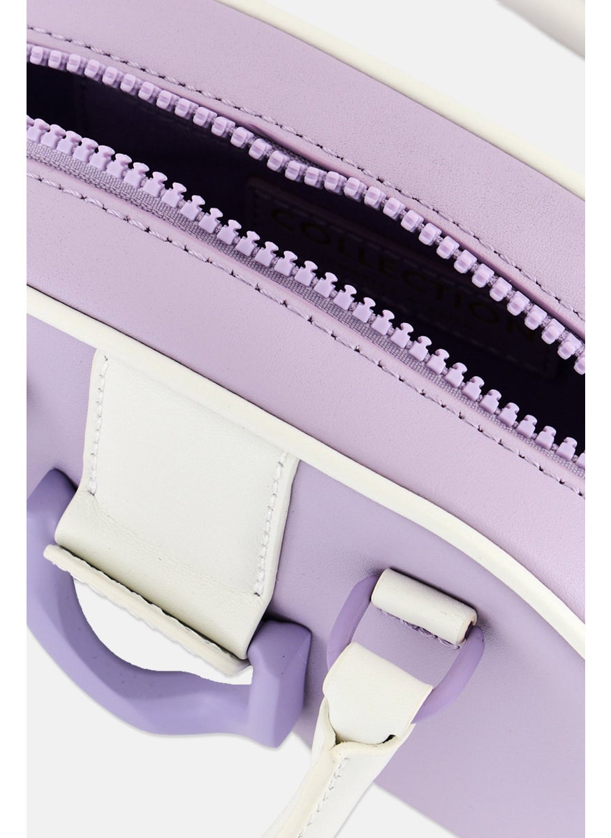 Women Brand Logo Cross Body Bag 12 H x 20 L x 5 W cm, Lilac - pzsku/Z9C36A328A0CDD308BB45Z/45/_/1737642438/b932eed3-deac-4880-8fe9-fda6cb68fef8