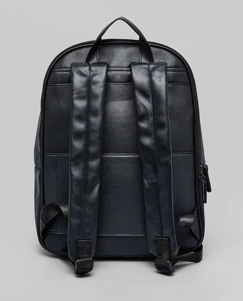 R&b Textured Zip-Around Backpack