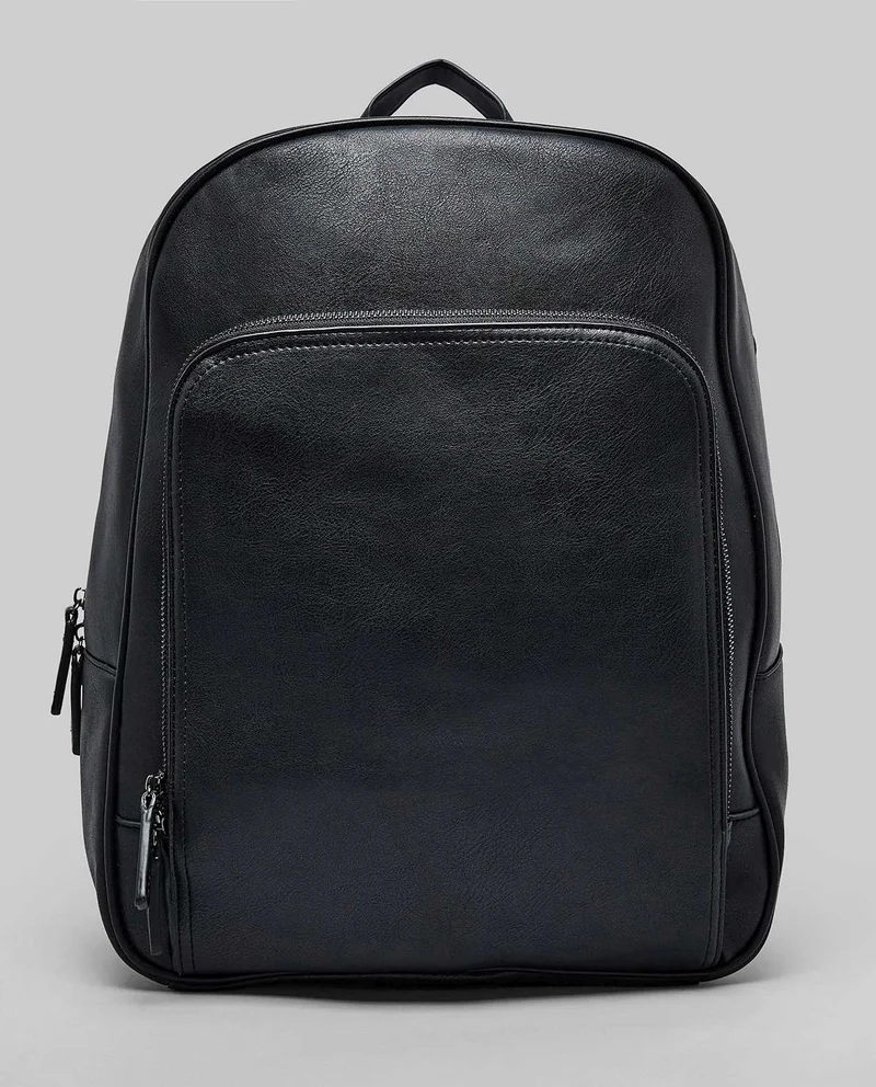 R&b Textured Zip-Around Backpack
