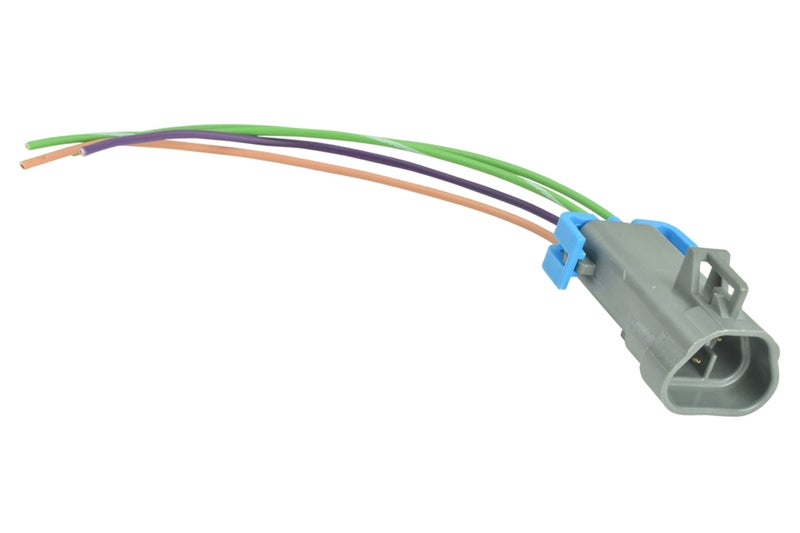 ICT Billet GM LS O2 Oxygen Sensor Trapezoid Male Wire Connector Plug Pigtail WP0XY36 - Image 1