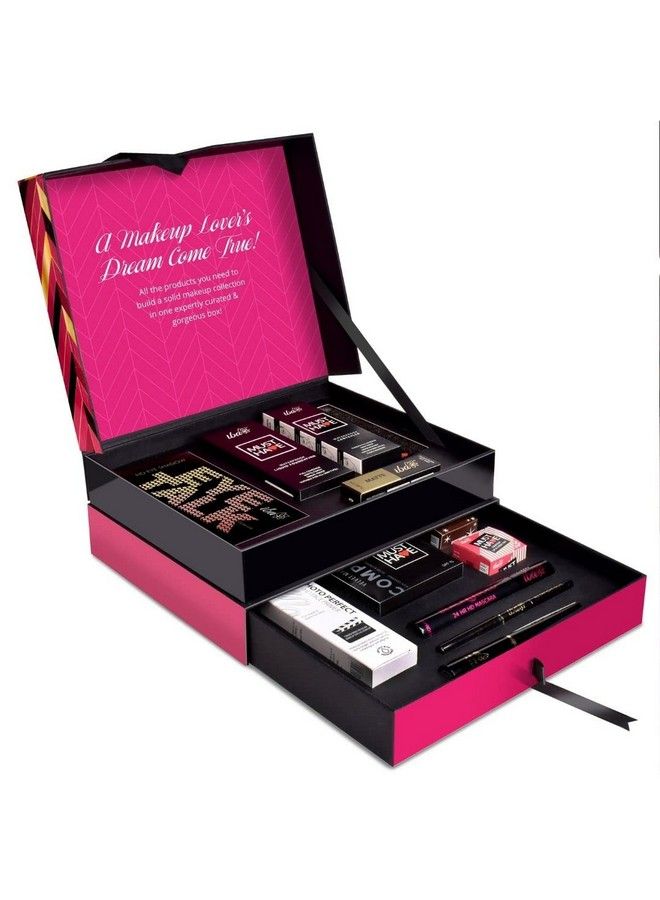 Iba صندوق مكياج كامل لا غنى عنه للنساء (متوسط)؛ سلة هدايا مميزة لعيد الأضحى المبارك صندوق هدايا كبير يحتوي على 11 منتجًا أساسيًا، مقاوم للماء، مكياج للعروس، مكياج كامل للوجه؛ نباتي 100% وخالٍ من القسوة على الحيوانات - Image 3