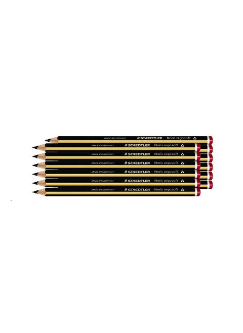 Staedtler Noris Ergosoft 153 Jumbo Learners Pencil 2B Box Of 12