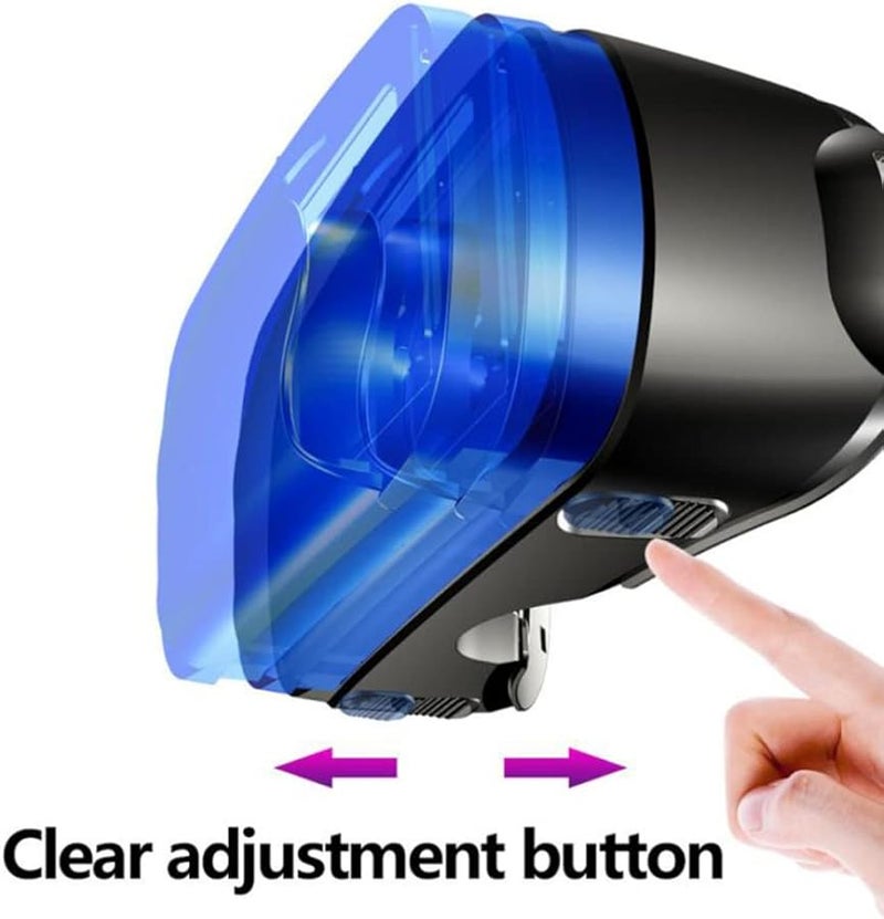 VR Headset Glasses 3D Full Screen Virtual Reality VRG Pro for 5 7 Inch Smartphone Movies Games - Image 5