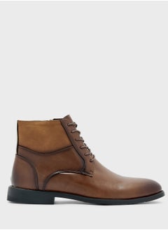 Robert Wood Ankle Lace Up Formal Boots  - Image 1