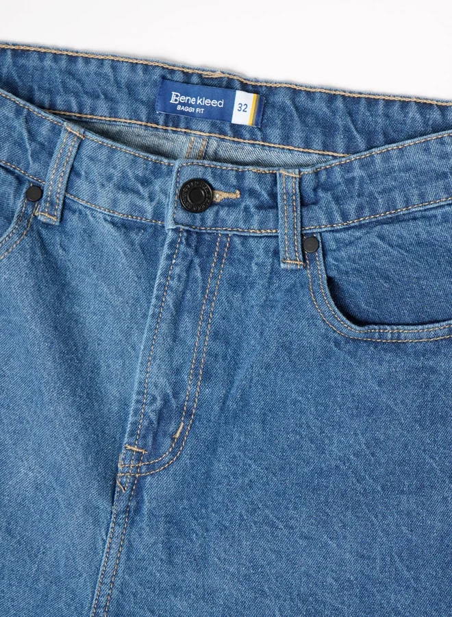 ستايلي Men Blue Mid Rise Baggy Fit Jeans By Bene Kleed