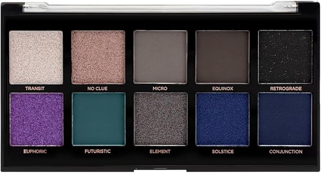 Profusion Cosmetics لوحة ظلال العيون بروفيوجن كوزمتيكس يوفوريا 10 درجات أطلق إبداعك مع درجات متعددة لإنهاءات لمظهر جلام من النهار إلى الليل احصل على مظهر مكياج مذهل مع درجات غنية بالأصباغ - Image 2