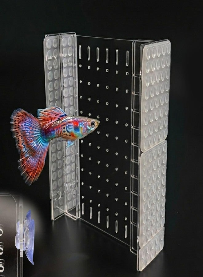 LIYAOLI Fish Tank Divider 15/20 Gal, Acrylic Aquarium Separator with Suction Cups - Image 1