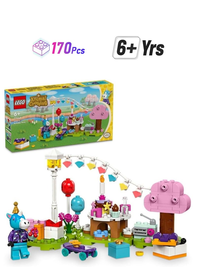 LEGO Animal Crossing Julian's Birthday Party 77046 Building Blocks Toy Set (170 Pieces) - Image 1