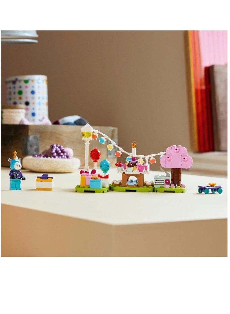 LEGO Animal Crossing Julian's Birthday Party 77046 Building Blocks Toy Set (170 Pieces) - Image 4