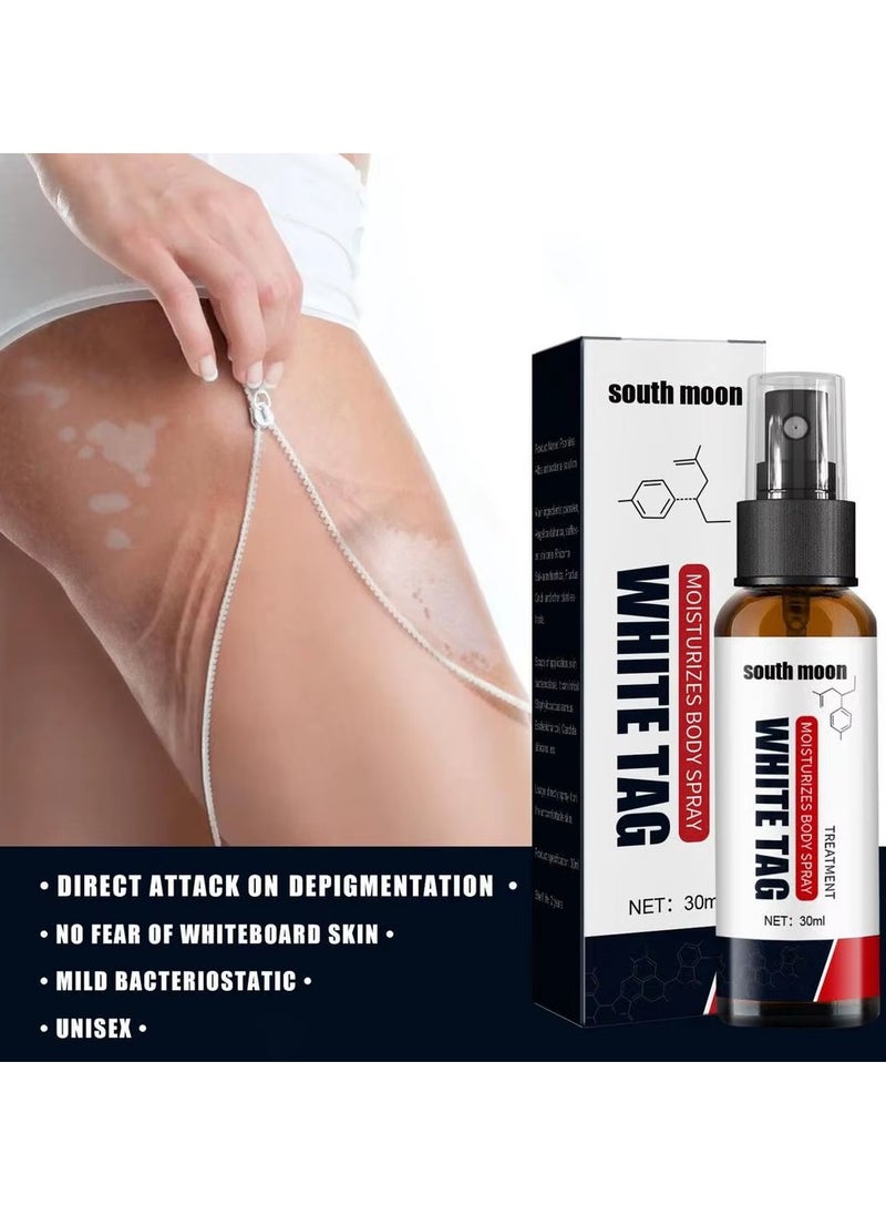 SOUTH MOON New White Spot Remover Spray 30ml Herbal Extract Vitiligo Disease Repair Vitiligo Treatment Spray  - Image 2