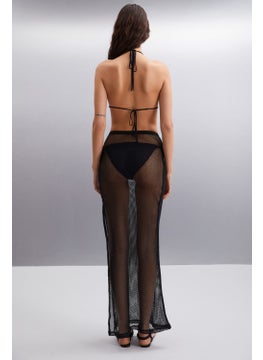 GRIMELANGE Eulara Women's Cotton Slim Black Bustier  - Image 4