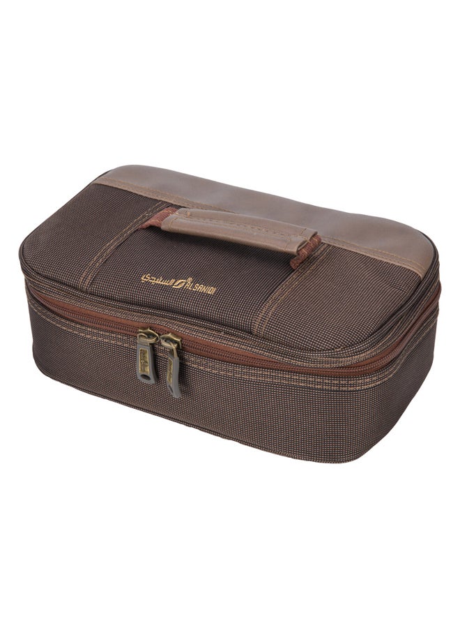 Cups and Mugs Bag for trips, Tea cups Bag, Coffee Brown, Size 29*18*9.5Cm