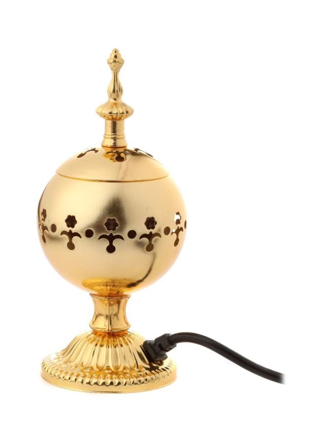 Vintage Style Electric Incense Burner Gold