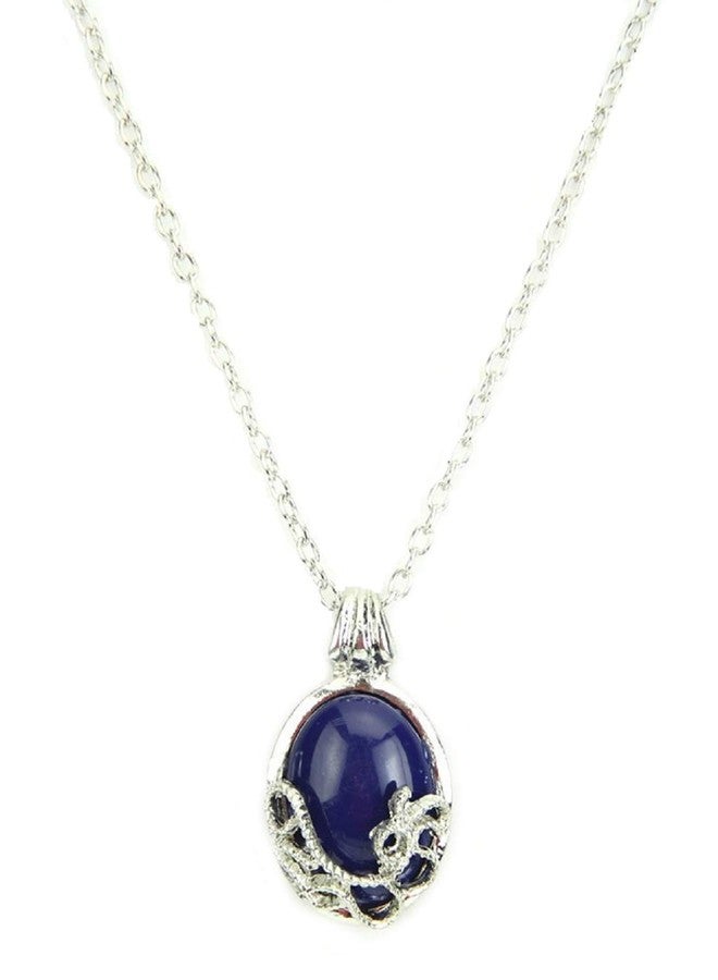 Glitz Exotic Fashion Violet Alloy Drop Necklace For Women - Image 2