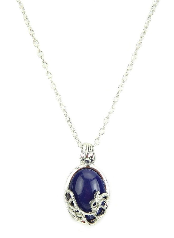 Glitz Exotic Fashion Violet Alloy Drop Necklace For Women - Image 1