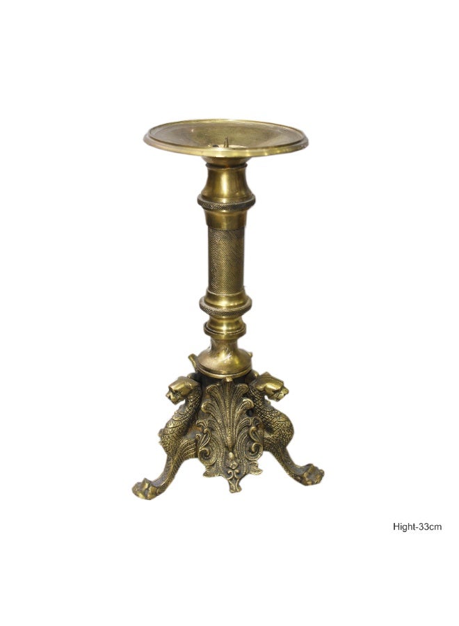 Latas Vintage Antique Style Solid Brass Dragon Candle Stand for Good Luck Success Prosperity Home Décor Marriage House Warming Gift 02 - Image 2