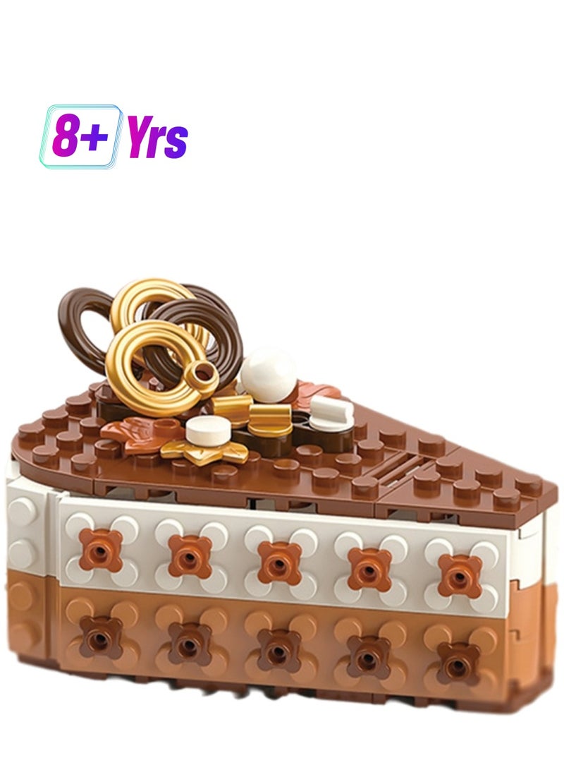 Mini Chocolate Mille-Feuille, Dessert Cake Food Assembly Toy Ornaments, Children'S Educational Assembly Model Gift - Image 1