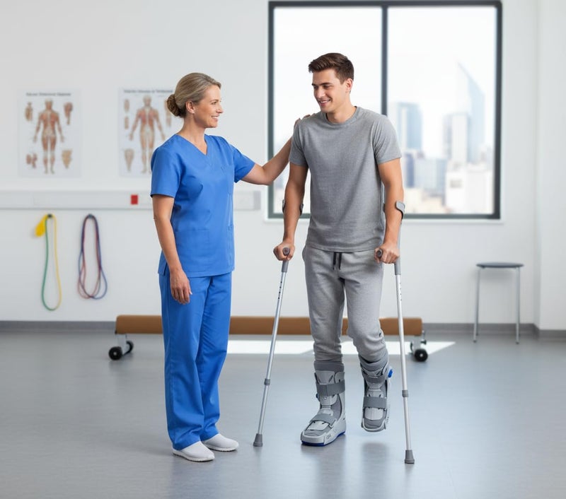DYNA EasyCast Pneumatic Walker (L, Height: 11") - Image 2