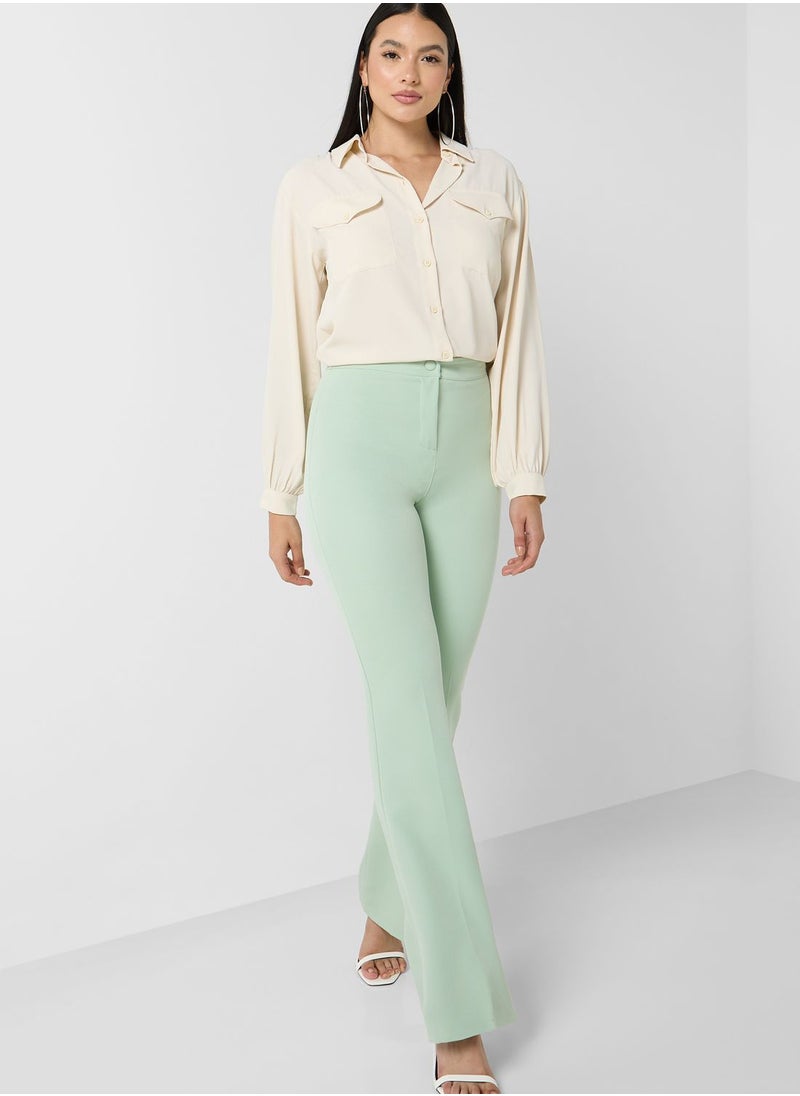 boohoo Wide Leg Pants  - Image 1