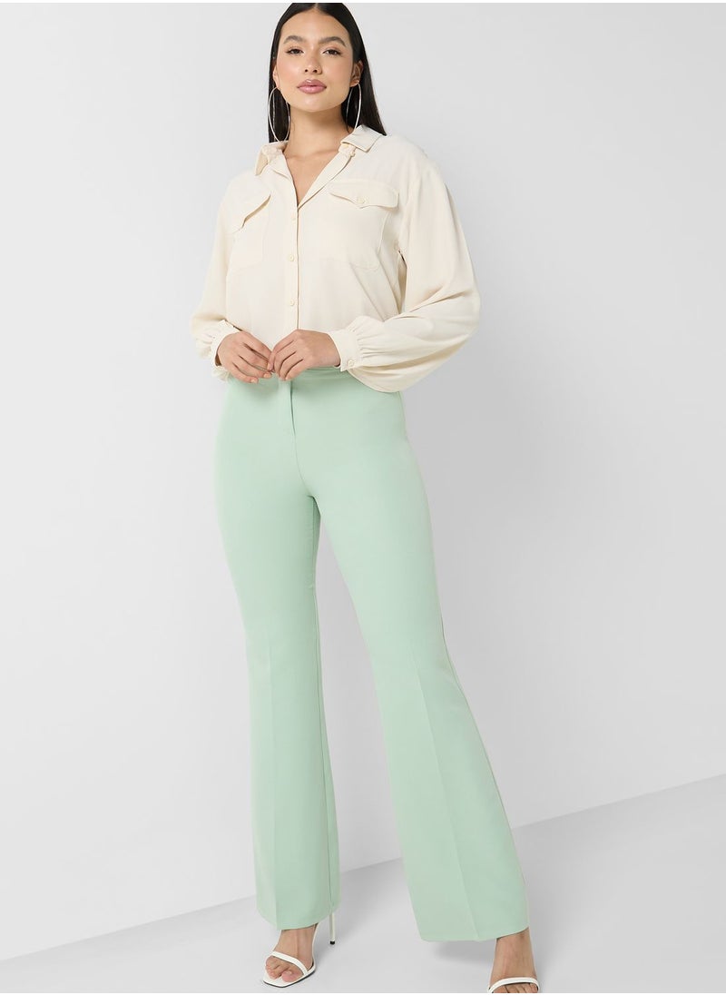 boohoo Wide Leg Pants  - Image 4