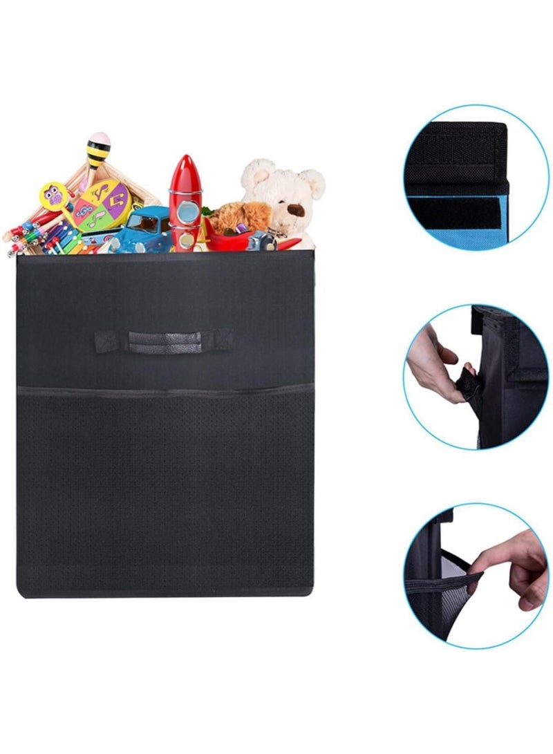 Gonice Large Lidded Storage Bin, Kids Toy Chest, Foldable Storage Box Organizer Container, Multi-use Basket Storage Box, Toy Chest for Home and Nursery. - Image 5