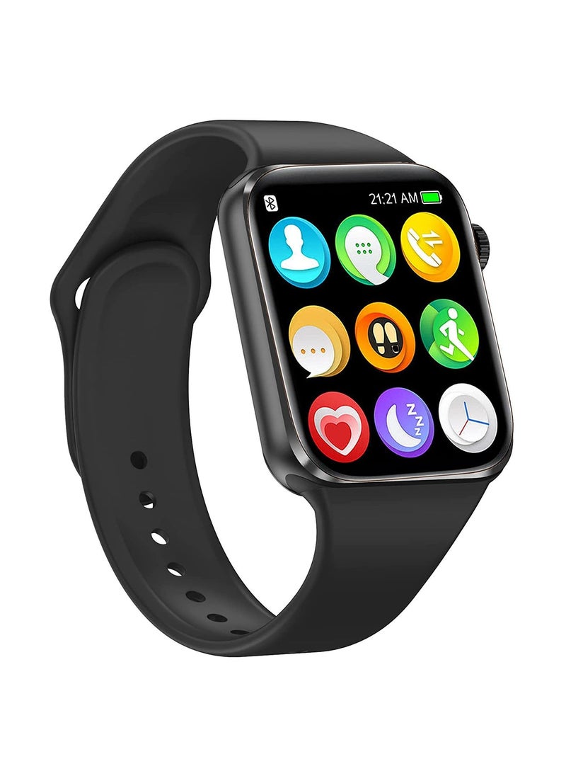 Generic - Smart T55+ Watch - Bluetooth Calling Watch - Customized Wallpaper Watch - WhatsApp Waterproof Calculator Smartwatch Android IOSMessaging Watch - - Image 1