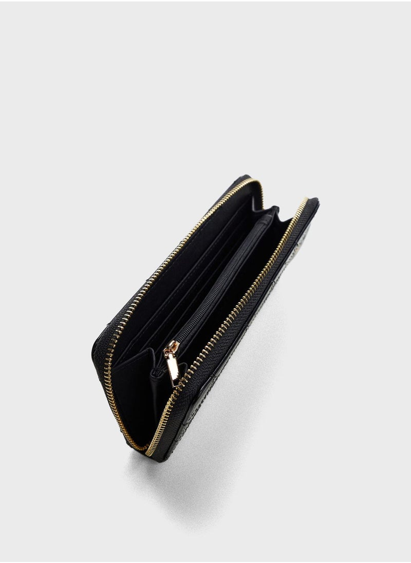 MANGO - Blake Zip Around Clutch - Image 1