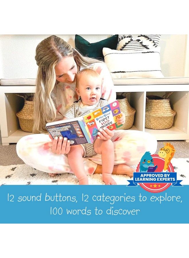 Ditty Bird Baby Sound Toy ; Baby First 100 Words ; Interactive Book Perfect For Babies And Toddlers ; 1 Year Old Gifts ; Educational Toys For 13. - Image 5