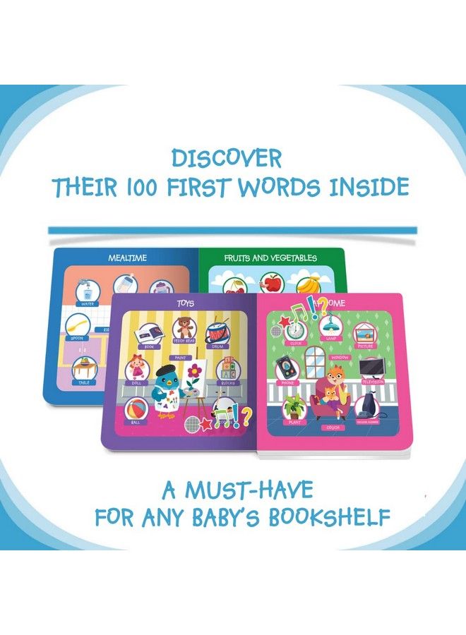 Ditty Bird Baby Sound Toy ; Baby First 100 Words ; Interactive Book Perfect For Babies And Toddlers ; 1 Year Old Gifts ; Educational Toys For 13. - Image 4